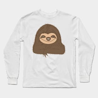 sloth Long Sleeve T-Shirt